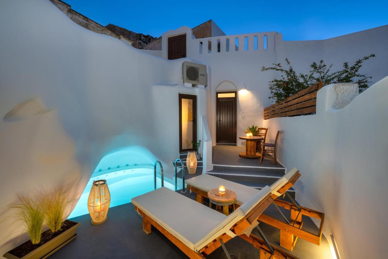 Aegean Mist Luxury Suites Megalochori  Eksteriør billede