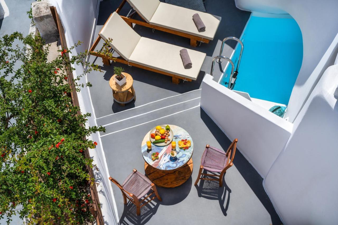 Aegean Mist Luxury Suites Megalochori  Eksteriør billede