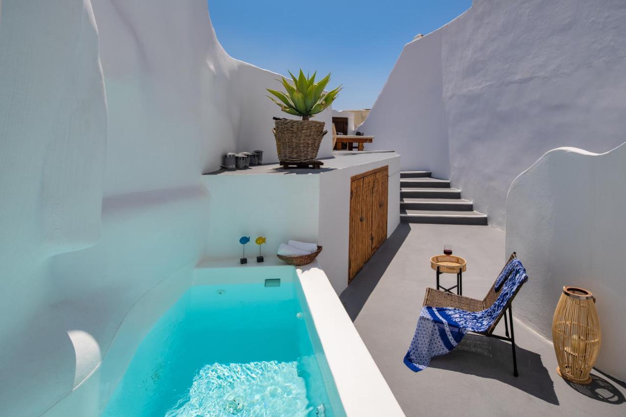 Aegean Mist Luxury Suites Megalochori  Eksteriør billede